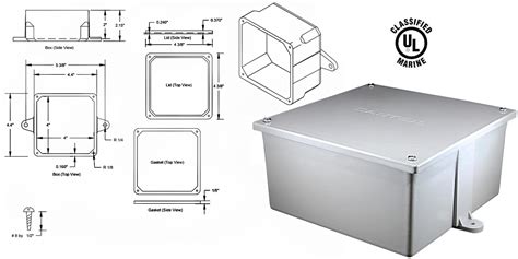 junction box 4 x 4 x 2|duplex receptacle outlet box.